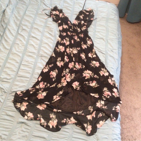🌺🌸Floral Hi Low Floral Sun Dress🌹💐 - Picture 3 of 7